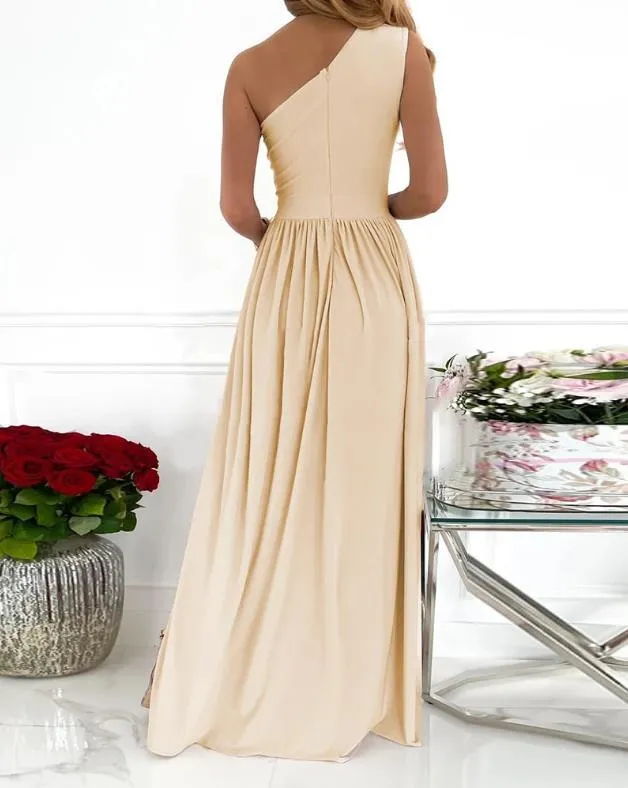 Women's elegant and long cocktail dress