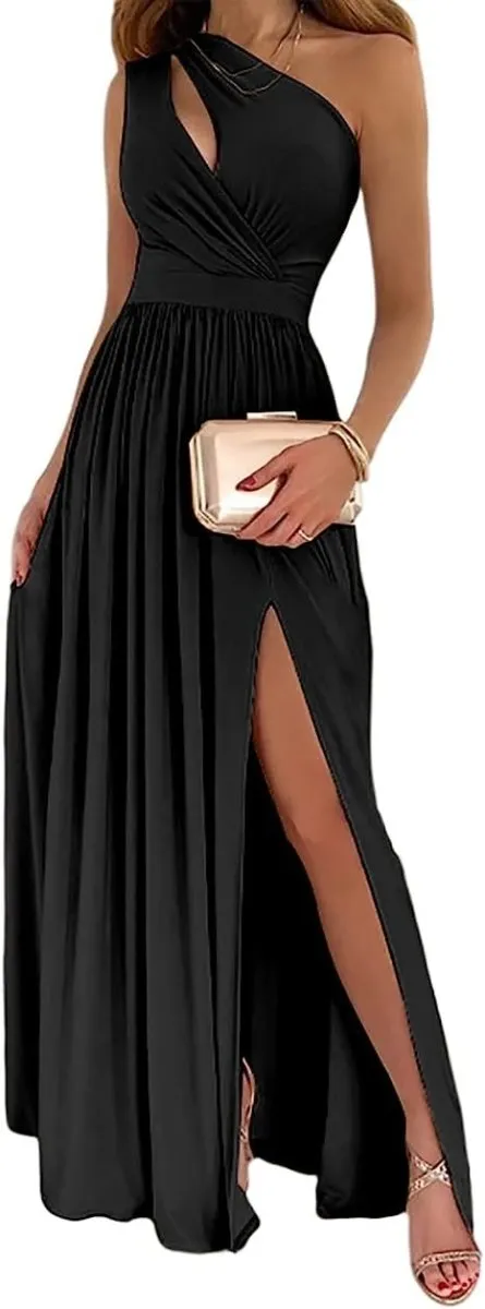 Women's elegant and long cocktail dress