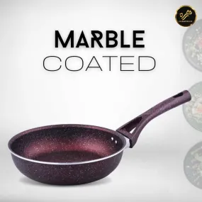 XELENT Marble FRYING PAN (Mehroon)22 CM